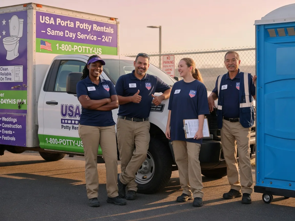 Porta Potty Rental company in Morrow, LA